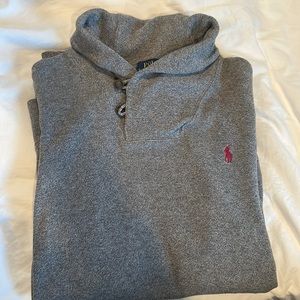 Men’s polo sweater.